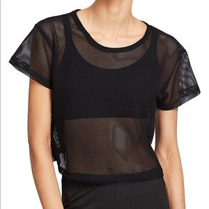 Black fishnet top never worn